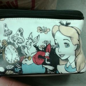 COPY - Alice in wonderland cosmetics  bag